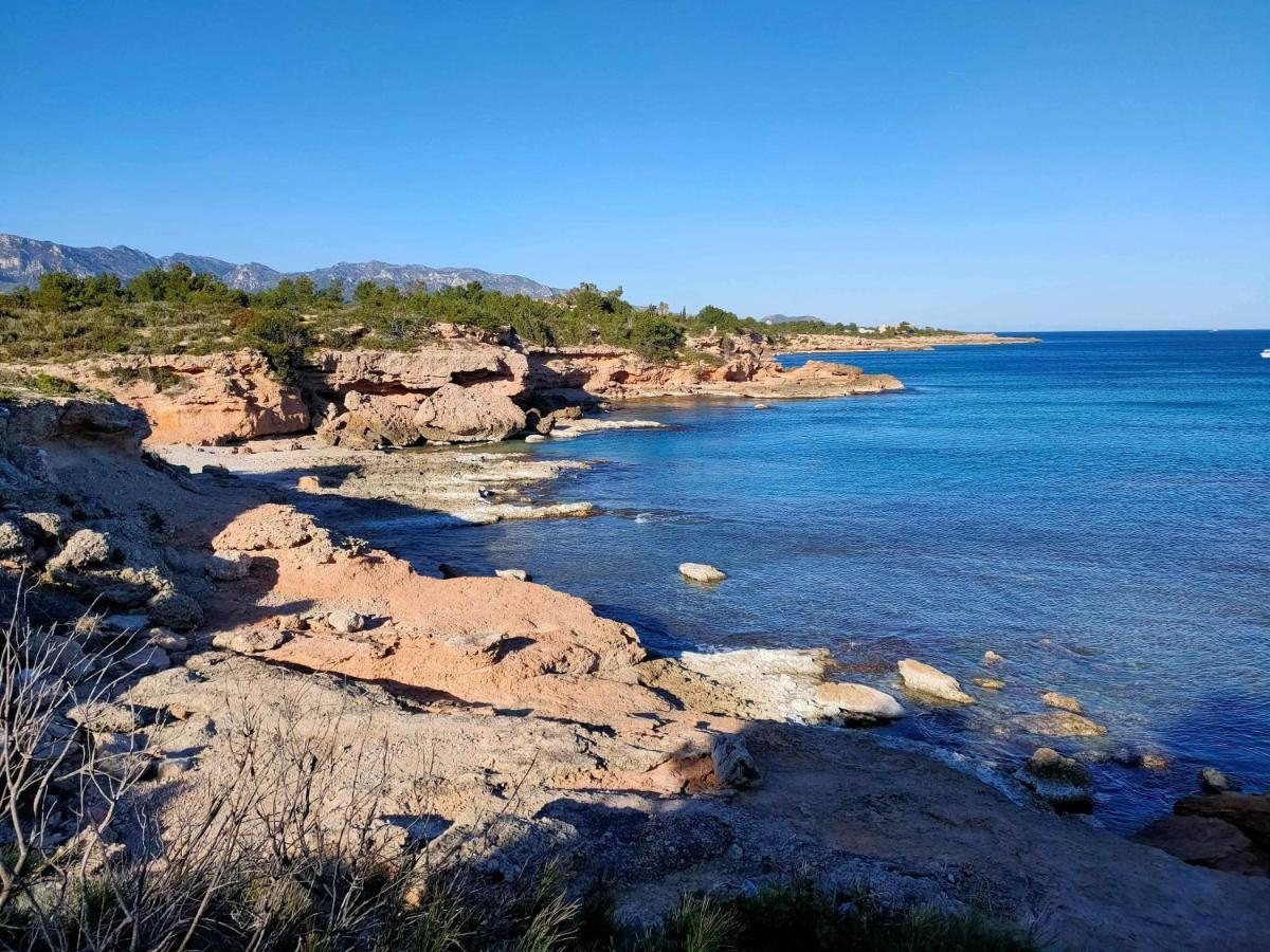 La Villa Romantica Residence De Vacances Les Tres Cales Espagne エクステリア 写真