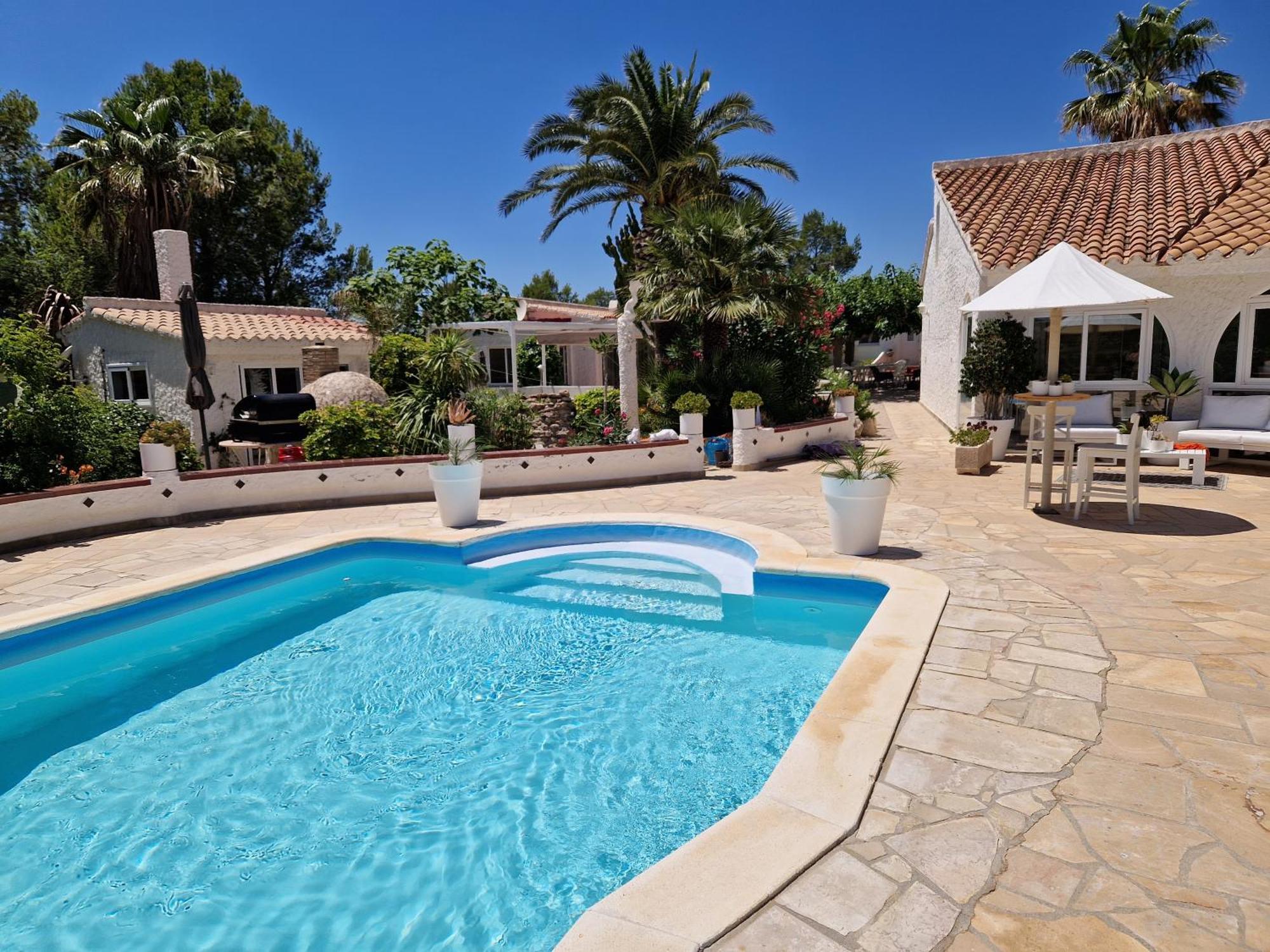 La Villa Romantica Residence De Vacances Les Tres Cales Espagne エクステリア 写真